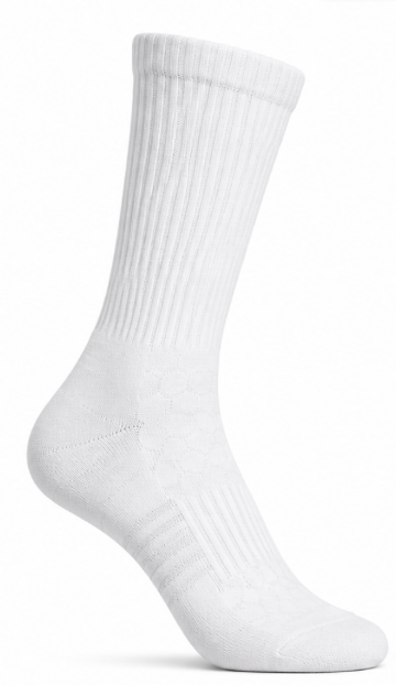 Inner Side crew sock view
