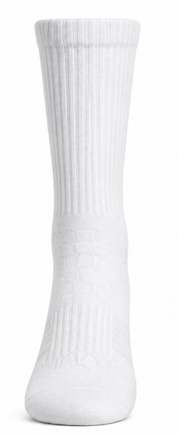 Front crew sock view