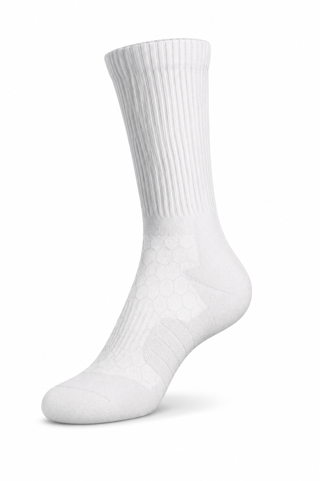 Outer Side crew sock view